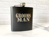 Groomsmen Proposal Gift - Groomsman Flask  - Bachelor Party Gifts - Custom Flask - Groomsman Gifts - Personalized Flask