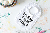 First Birthday Bib - Girls First Birthday Bib - First Birthday Outfit - First Birthday Cake Smash- Cake Smash Photo Prop