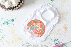 Groovy One First Birthday Bib - Little Hippy Themed Birthday - Cake Smash Prop