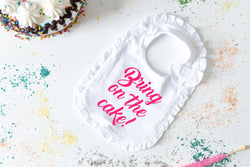 First Birthday Bib - Girls First Birthday Bib - First Birthday Party - First Birthday Outfit - First Birthday Cake Smash- Birthday Outfit