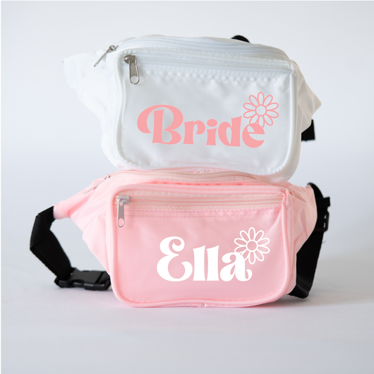 Groovy Daisy Bachelorette Fanny Packs