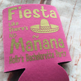 Fiesta Bridal Party - Personalized Custom Bachelorette Party Can Coolers