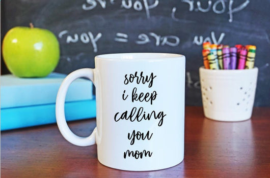 Teacher Gift -  Gift for Teachers -  Gift Under 15 - Coffee Mug - Gift for Coffee Lover - Teacher - End of School Year Gift