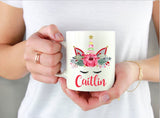 Personalized Custom Unicorn Mug - Gift Under 15