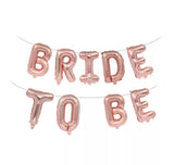 Bride To Be Balloons - Balloon Backdrop - Bachelorette Bridal Shower Decor